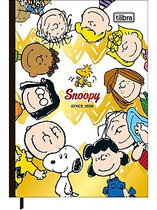 Caderneta Costurada Petit Snoopy 96 Folhas