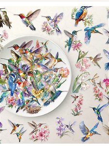 10 Peças Adesivos de Pássaros, Adesivos Transparentes