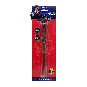 CANETA ESFEROGRAFICA VARINHA HARRY POTTER 1.0 BLISTER LEOARTE