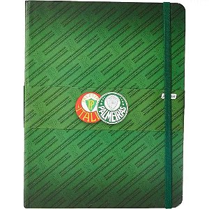 Caderneta Anotação 190 x 245 mm G 80 Folhas Palmeiras Verde, Jandaia