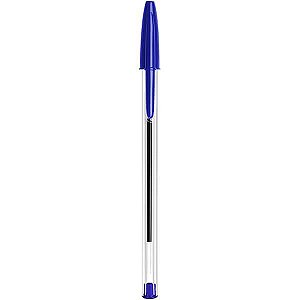Caneta Bic Cristal Azul Ponta Média