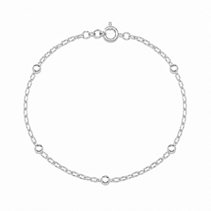 Pulseira Bolinhas em Prata 925