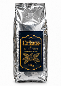 Café em grãos torrado Cafeatto 01 kg