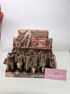 Choco Lip Gloss com Chaveiro