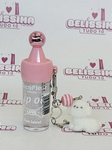 Glós Labial CocoFlez Crystal Love com Chaveiro