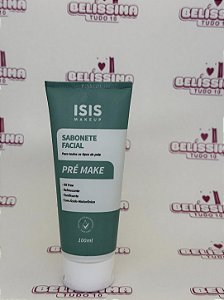 Sabonete Facial Pré-Make com Ácido Hialurônico Isis Makeup 100ml