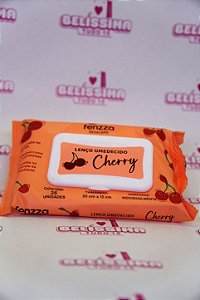 Direto: Lenço Umedecido Facial Cherry Fenzza Skincare c/ 25 Unidades