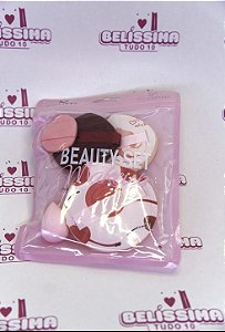 Kit Esponjas e Almofadas Beauty Set Makeup