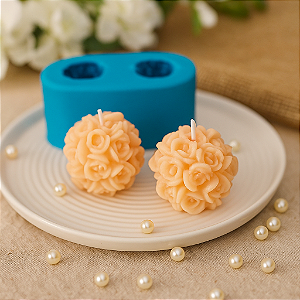 MOLDE DE SILICONE ESFERA PP