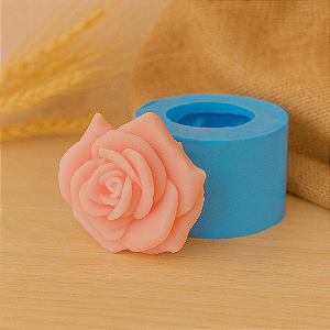 MOLDE DE SILICONE ROSA FLUTUANTE
