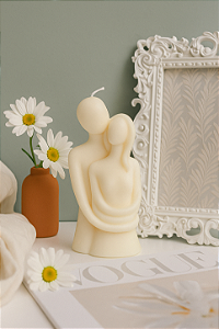 MOLDE DE SILICONE CASAL ABRAÇADO G