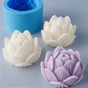 MOLDE DE SILICONE FLOR DE LOTUS