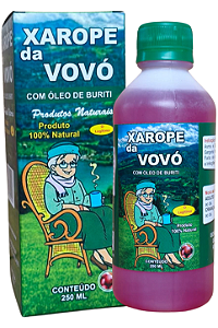 Xarope da Vovó com Óleo de Buriti 250ml