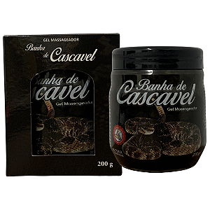 Banha de Cascavel Néctar Cosméticos 200g