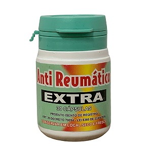 Anti Reumático Extra Amazon 30 Cápsulas