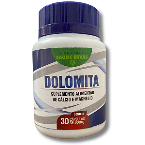 Dolomita Saúde Ervas 30 Cápsulas