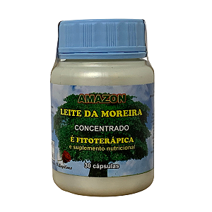 Leite da Moreira Amazon 30 cápsulas