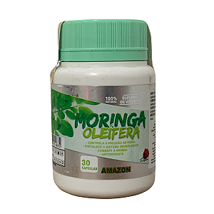 Moringa Oleífera Saúde Ervas 30 Cápsulas