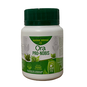 Ora-Pró-Nobis Amazon / Saúde Ervas 30 Cápsulas