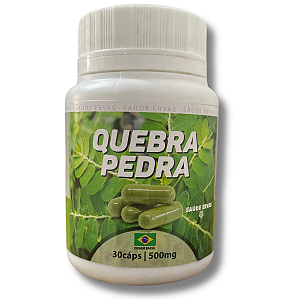 Quebra Pedra Saúde Ervas 30 Cápsulas