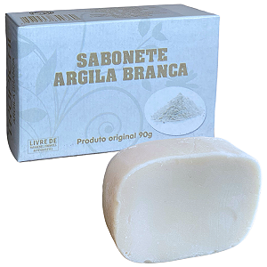 Sabonete Argila Branca 90g Tropical