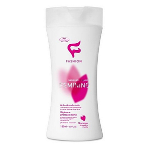Sabonete Líquido Feminino Morango 180ml