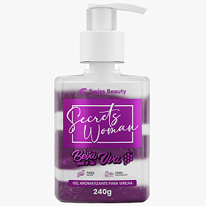 Gel Virilha Aromatizante Beijável Uva 240ml