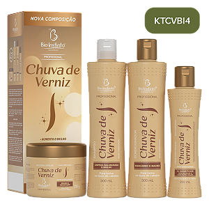 Kit Chuva de Verniz Bio Instinto 4 Itens