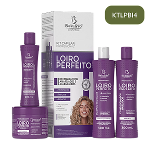 Kit Loiro Perfeito Bio Instinto 4 Itens