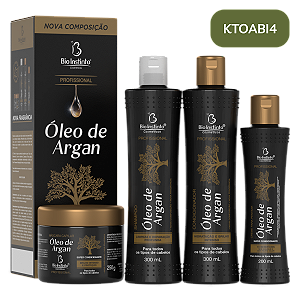 Kit Óleo de Argan Bio Instinto 4 Itens