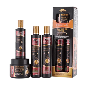 Kit Banho de Verniz Alquimia 4 Itens