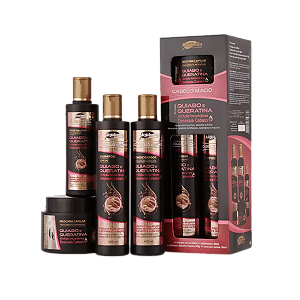 Kit Quiabo e Queratina Alquimia 4 Itens