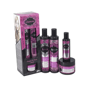 Kit Vinagre de Maçã e Romã Alquimia 4 Itens