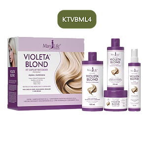 Kit Violeta Blond Mary Life 4 Itens