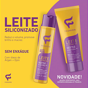 Creme Leite Siliconizado Fashion 400g