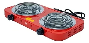 Fogão Fogareiro 2 Bocas Elétrico 2000w Cooktop Portáti