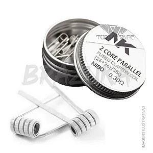COIL FUSED CLAPTON NI80 0.30 3MM - 8 UND