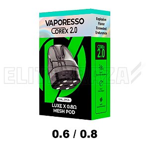 CARTUCHO COM COIL LUXE X SERIES COREX 2.0