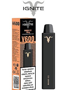 POD DESCARTÁVEL IGNITE V 600 PUFF - und