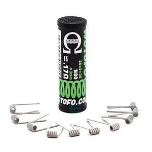 RESISTENCIA COIL WOTOFO ALIEN WIRES N80 0.17 OHM 3MM - 10 UND