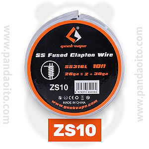 FIO RESISTENCIA GEEK VAPE - FUSED CLAPTON WIRE - ZS102 - 10FT ROLO