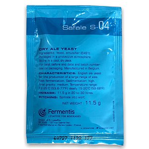 Levedura Fermento Fermentis S-04 11g
