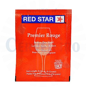 Levedura de Vinho Red Star Premier Rouge 5g