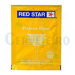 Levedura de Vinho Red Star Premier Blanc 5g