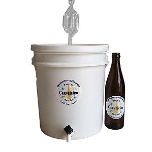 Fermentador/maturador 12 Litros completo com Torneira Simples