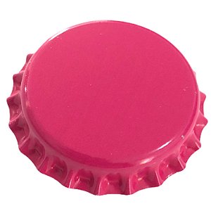 Tampinha Rosa PRY OFF - Pac c/100