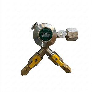 Regulador de Pressão para CO2 Pré Regulado - 2 vias