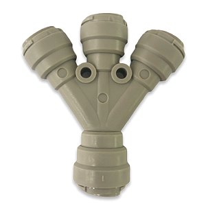 DMFIT - Conexão Rápida W Três vias 3/8 x 3/8