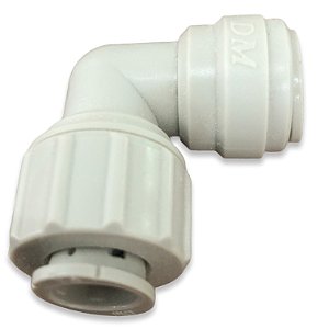 DMFIT - Conexão rápida união cotovelo Tubo 3/8" x Metal 3/8"
