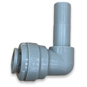 DMFIT - Conexão rápida união cotovelo Tubo 3/8" x Pino 3/8"